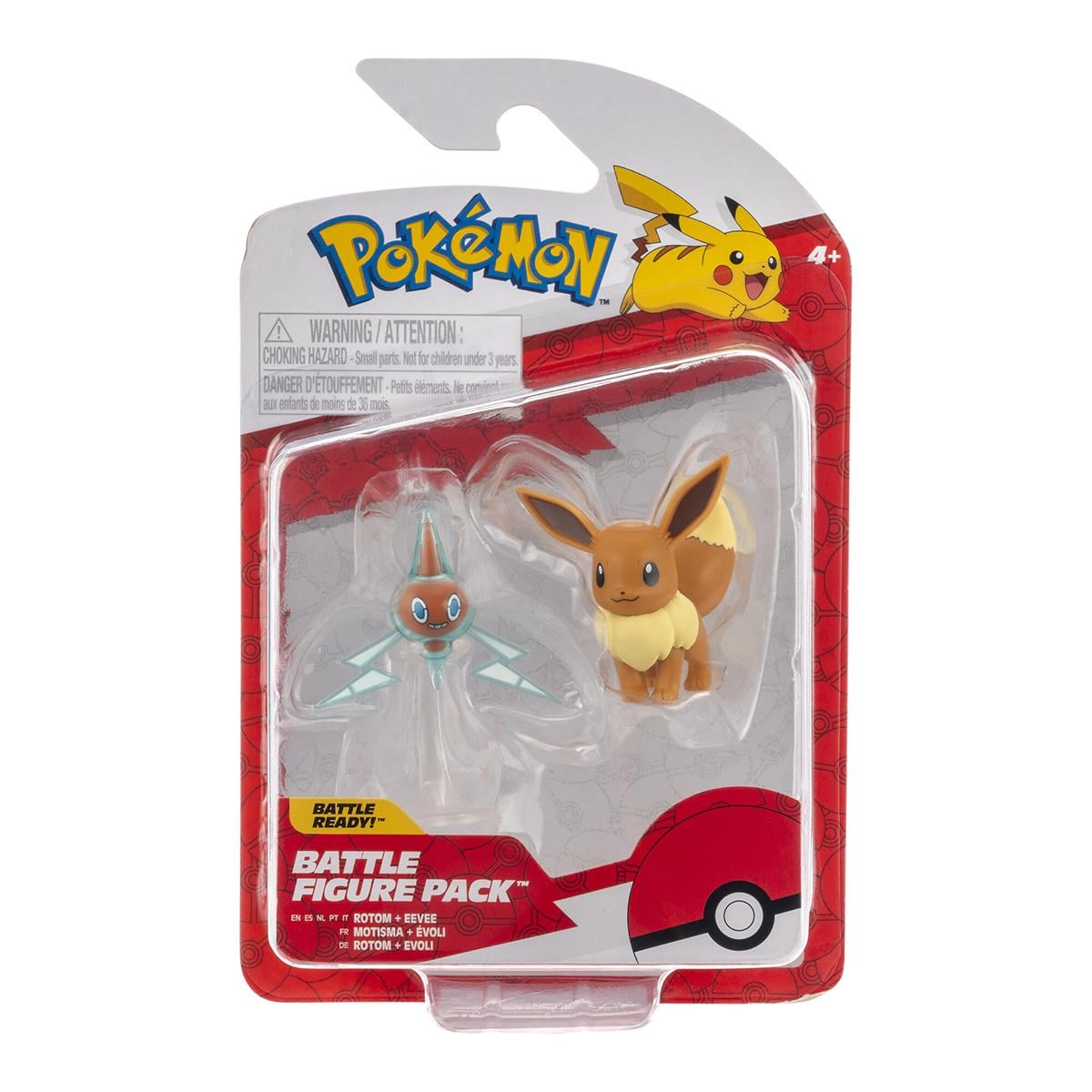 Набір дитячих ігрових фігурок Pokemon Іві та Ротом (PKW3567-W17)