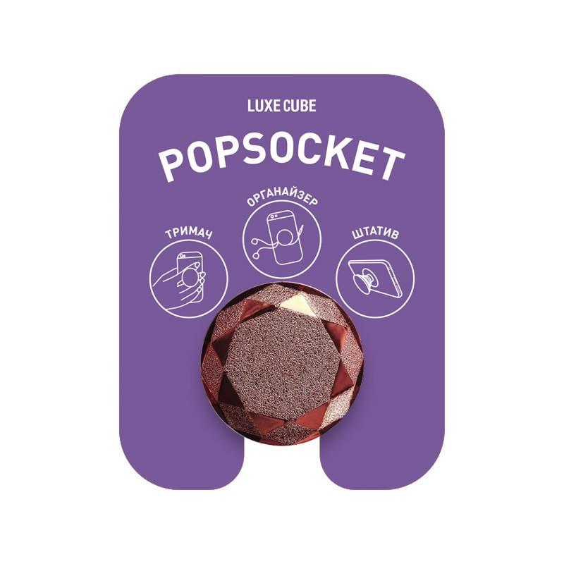 Держатель попсокет Luxe Cube Popsockets POP 024 Красный - фото 4