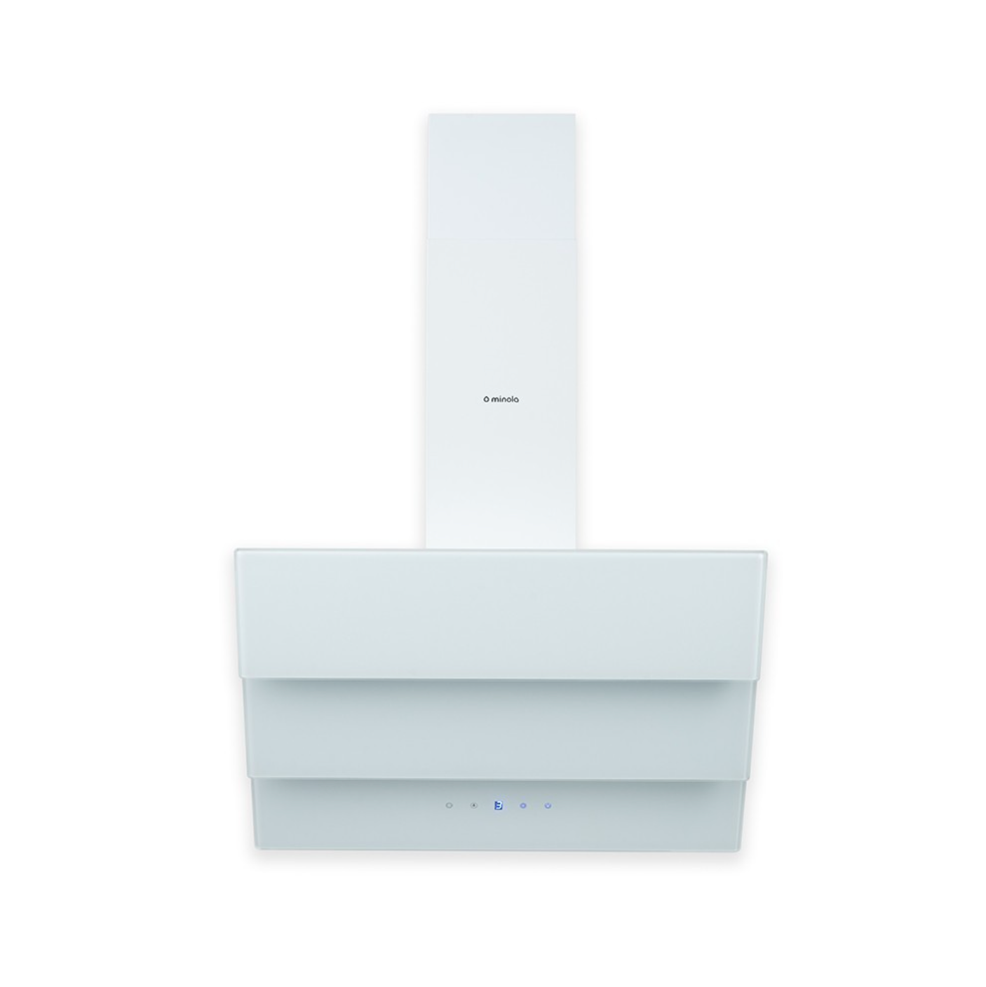 Вытяжка декоративная наклонная Minola HVS 6682 WH 1000 LED