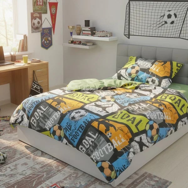 Комплект постельного белья Viluta подростковый ранфорс 25401 100% хлопок