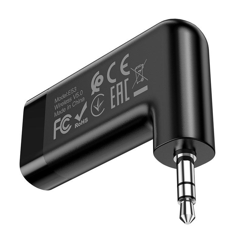 FM-трансмиттер Hoco E53 Bluetooth Черный (14102754) - фото 2