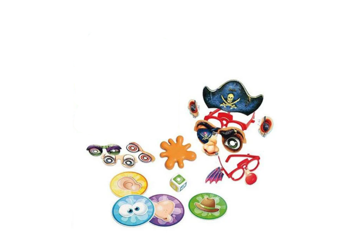 Настольная игра очки/карточки/аксессуары 4 шт. (007-100)