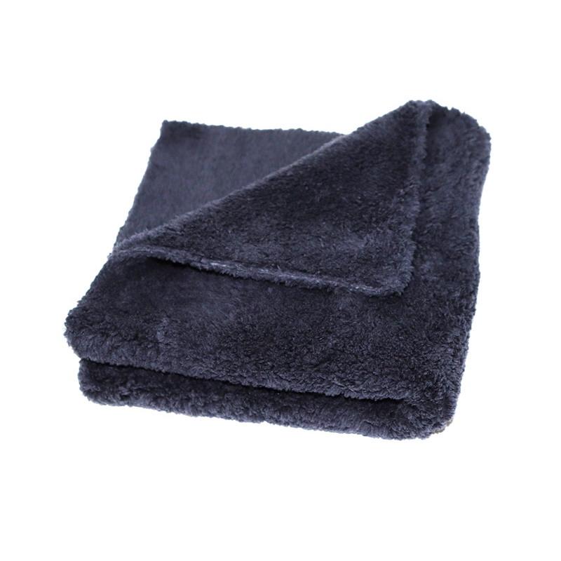 Тряпка из микрофибры для авто ультрамягкая 1234 Upgrade 40х40 см Темно-серый (11343)