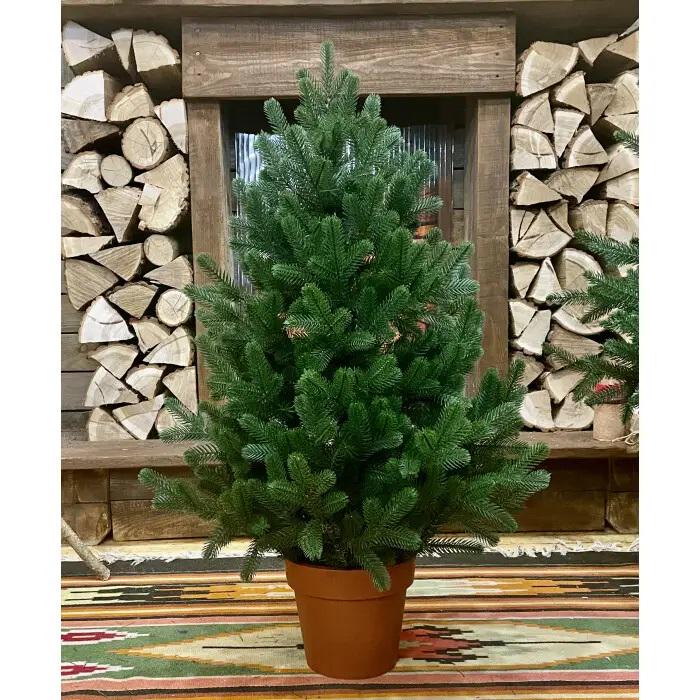 Елка литая HVOYA Traditional в горшке 90 см Зеленый (215N/90/G) - фото 2 Елка литая HVOYA Traditional в горшке 90 см Зеленый (215N/90/G) - фото 2