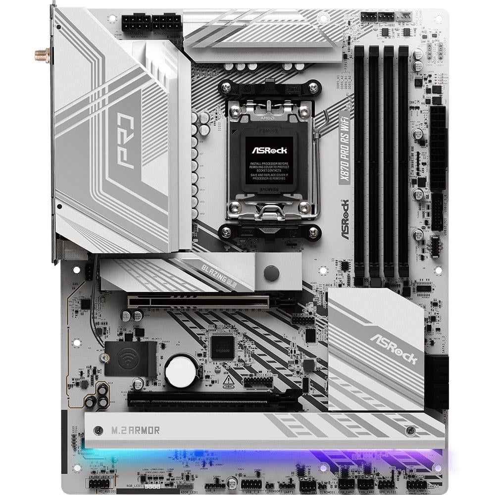 Материнская плата ASRock X870 PRO RS Wi-Fi White (30835821)