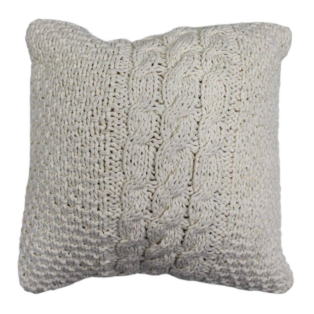 Подушка декоративна Maestro 40x40 см Молочний/Білий (000082030)