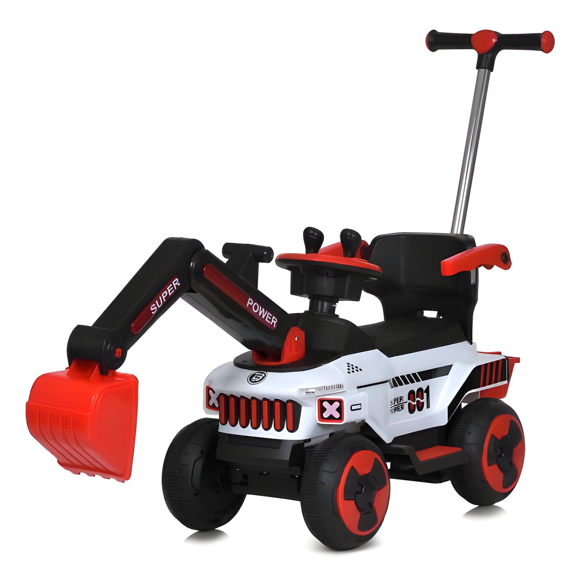 Каталка-толокар трактор Bambi Racer M 5783BL-3 до 35 кг 2 мотора MP3 управление пультом (27833876)