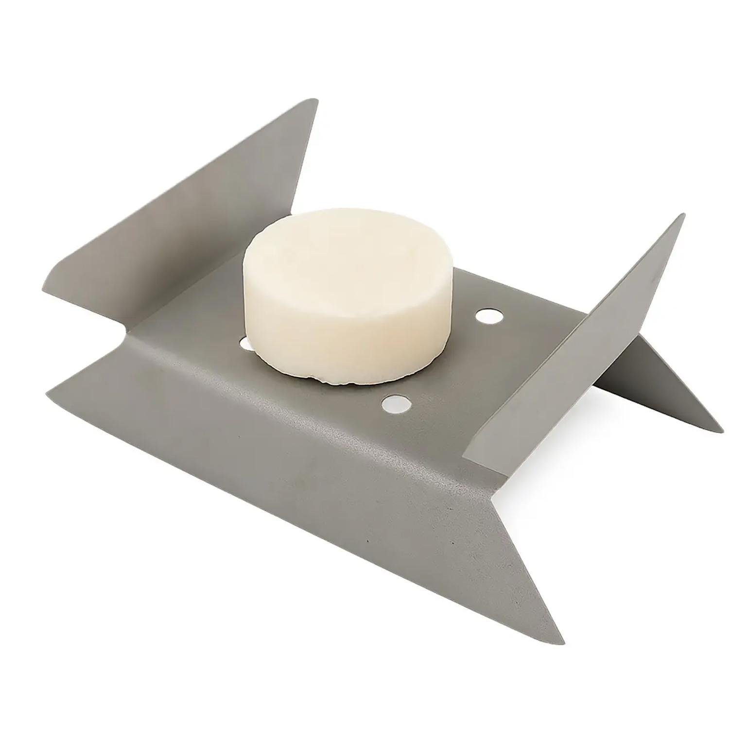 Пальник-трансформер металевий великий для сухого спирту 12х9,5 см Пальник-трансформер металевий великий для сухого спирту 12х9,5 см