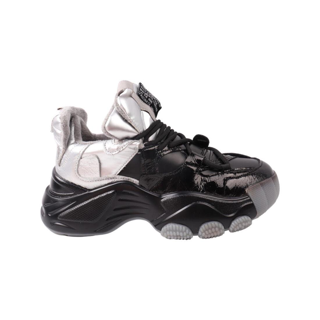 Кросівки жіночі Gifanni зі шкіри р. 39 Чорний (117-21DK) - фото 3 Кросівки жіночі Gifanni зі шкіри р. 39 Чорний (117-21DK) - фото 3