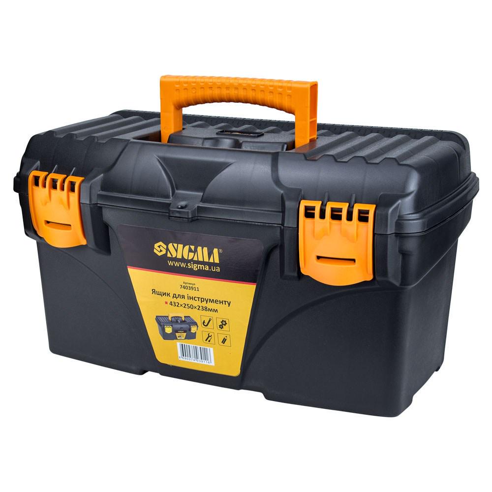 Ящик для инструмента Sigma 432x250x238 мм (7403911)