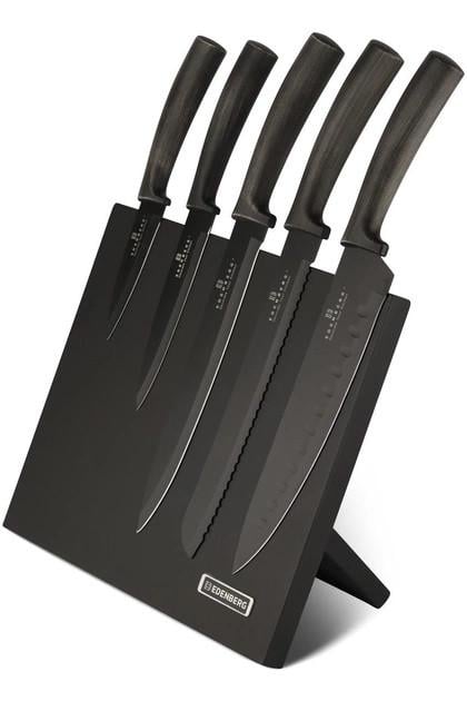 Набор кухонных ножей Edenberg EB-965 6 пр. Черный (EPI-02112025-242)
