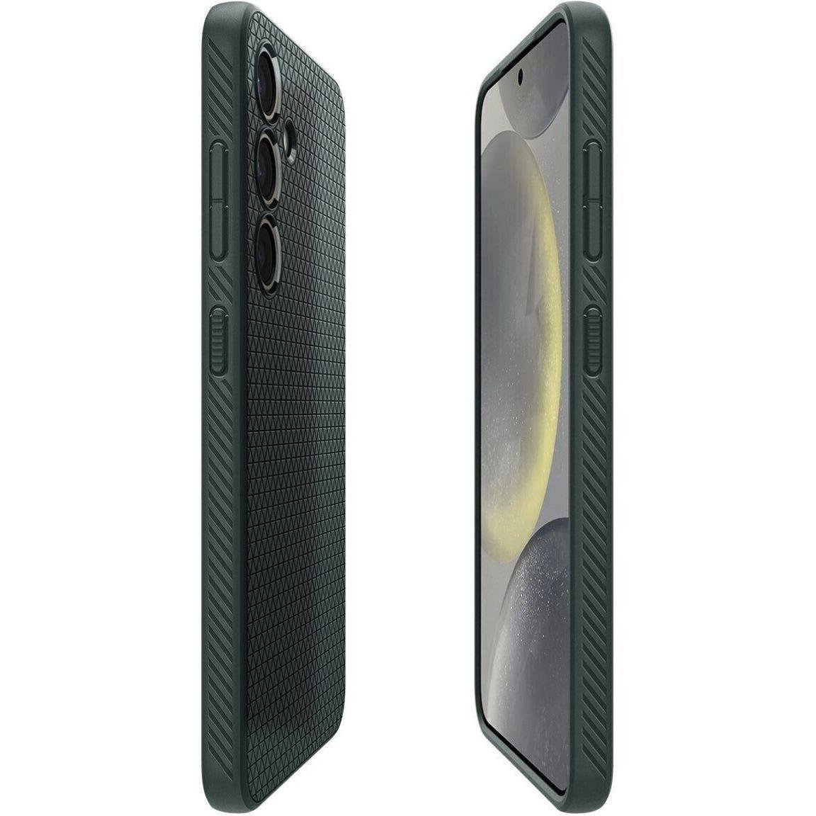 Чохол-накладка для телефону Spigen Liquid Air Samsung Galaxy S24+ Abyss Green (ACS07328) - фото 7