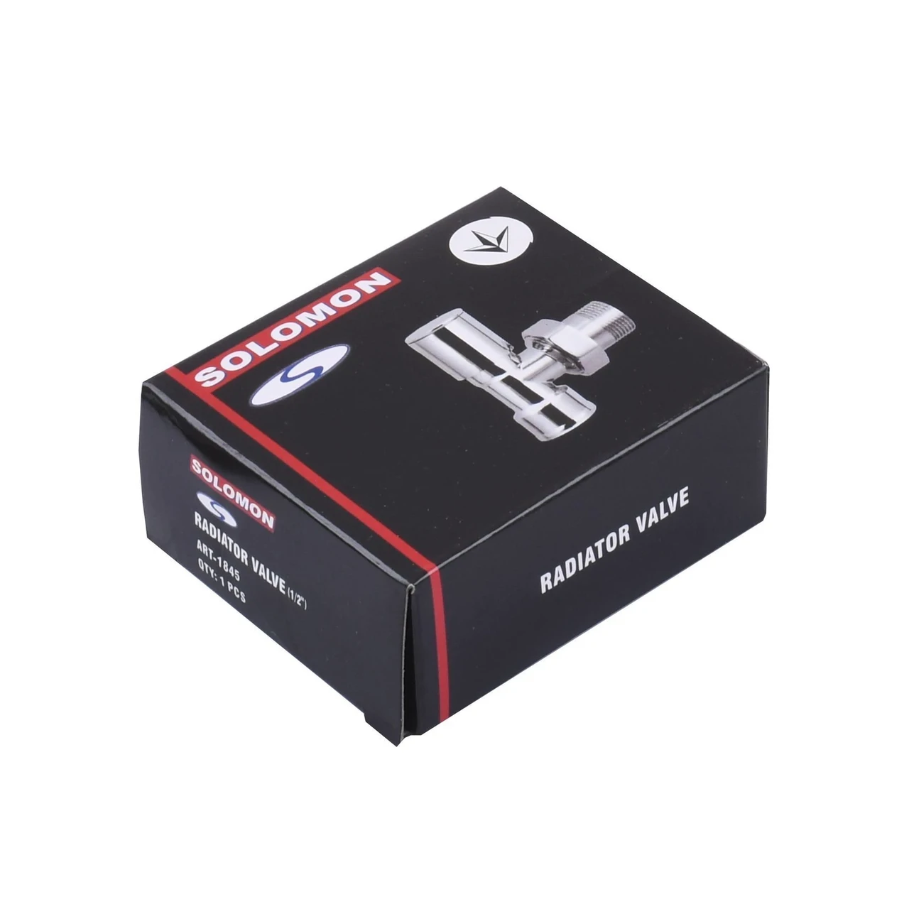 Кран вентильный угловой с американкой Solomon 1/2" 1845 Chrom (1200000171) - фото 5 Кран вентильный угловой с американкой Solomon 1/2" 1845 Chrom (1200000171) - фото 5