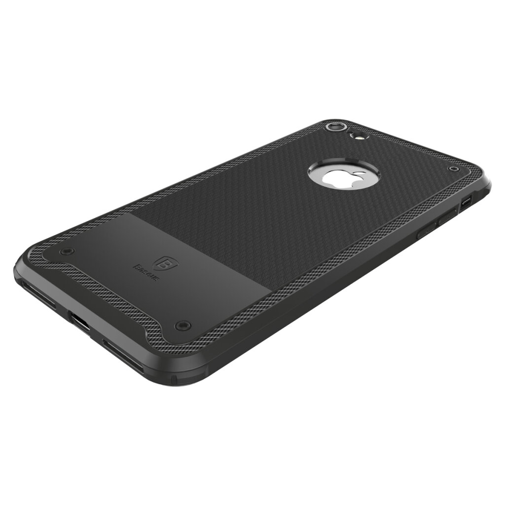 Чехол для телефона Baseus Shield iPhone 8/7 Black (ARAPIPH7-TS01) - фото 3