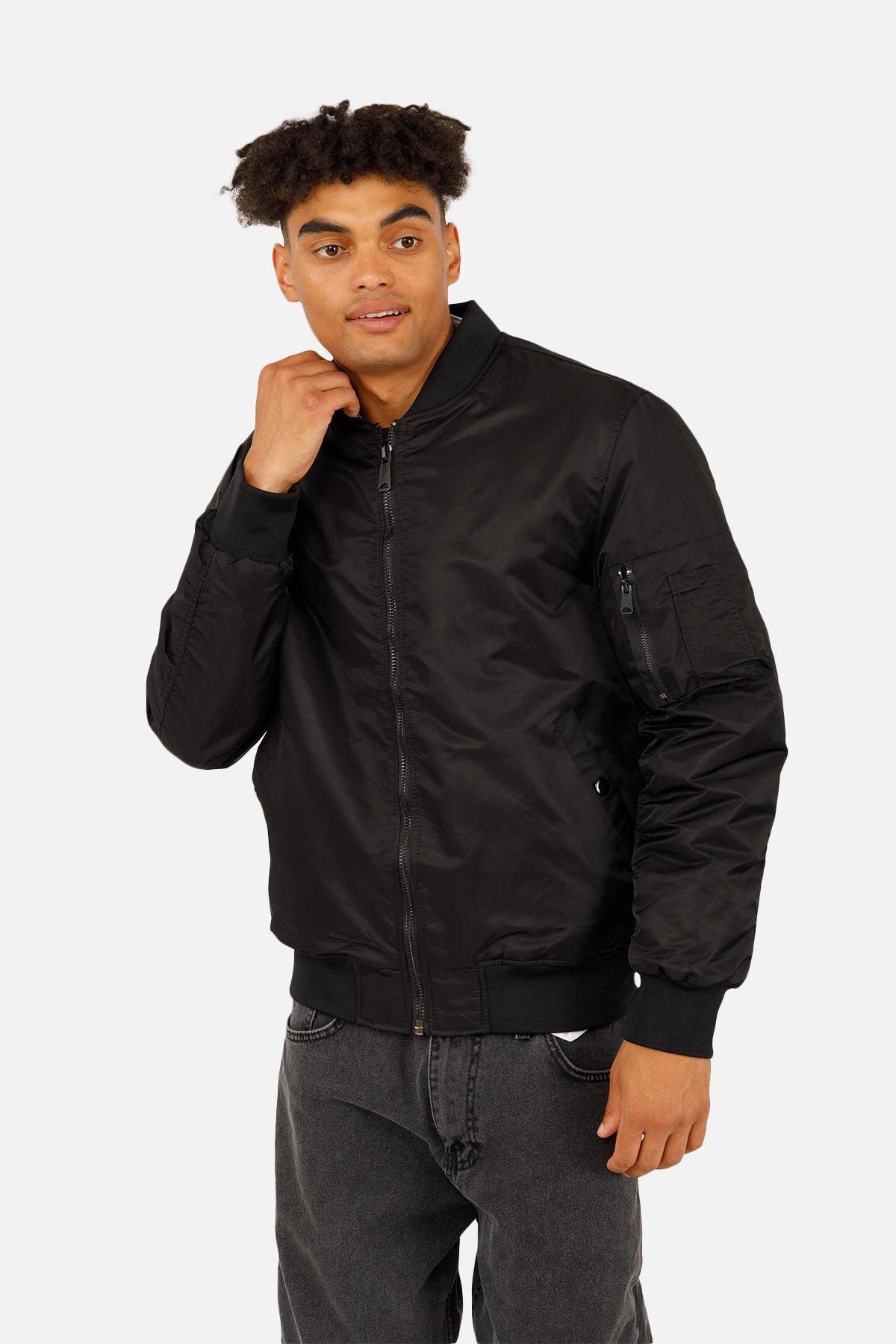 Куртка чоловіча ЦБ-00254584 р. 50 Чорний (28422168)