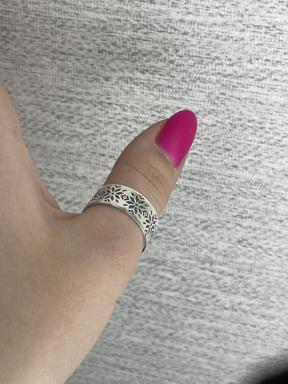 Каблучка-обручка Вишиванка Українська срібло 925° (30823310) - фото 3 Каблучка-обручка Вишиванка Українська срібло 925° (30823310) - фото 3