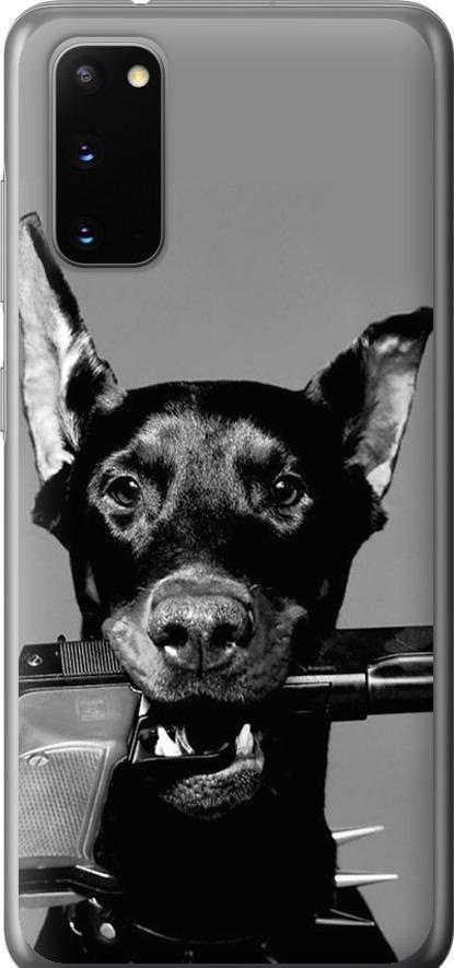 Чехол на Samsung Galaxy S20 Доберман (2745u-1824-42517)