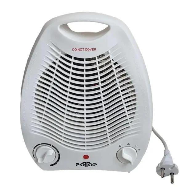 Тепловентилятор електричний PoTop 2000 Вт LQ-501 Білий (3037) Тепловентилятор електричний PoTop 2000 Вт LQ-501 Білий (3037)