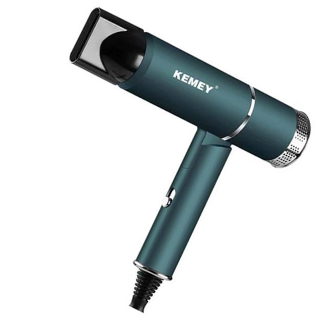 Фен Kemey KM-9825 монорежимный 3500 Вт Зеленый (2390000003)