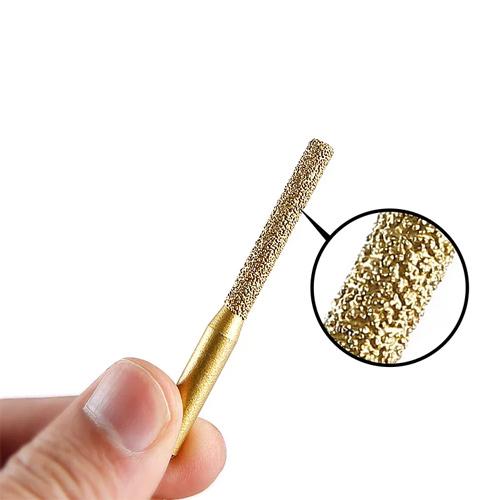 Комплект алмазних фрез для керамограніту каменю хвостовик 6,35 мм в кейсі 10 шт. (928106) - фото 2