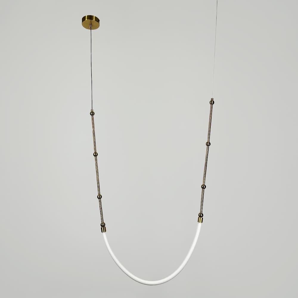 Светильник подвес дизайнерский LEDA 200 см Латунь (A99-950/2000-1 AB) Светильник подвес дизайнерский LEDA 200 см Латунь (A99-950/2000-1 AB)