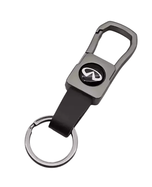 Брелок Infiniti с карабином металлический (1563240430)