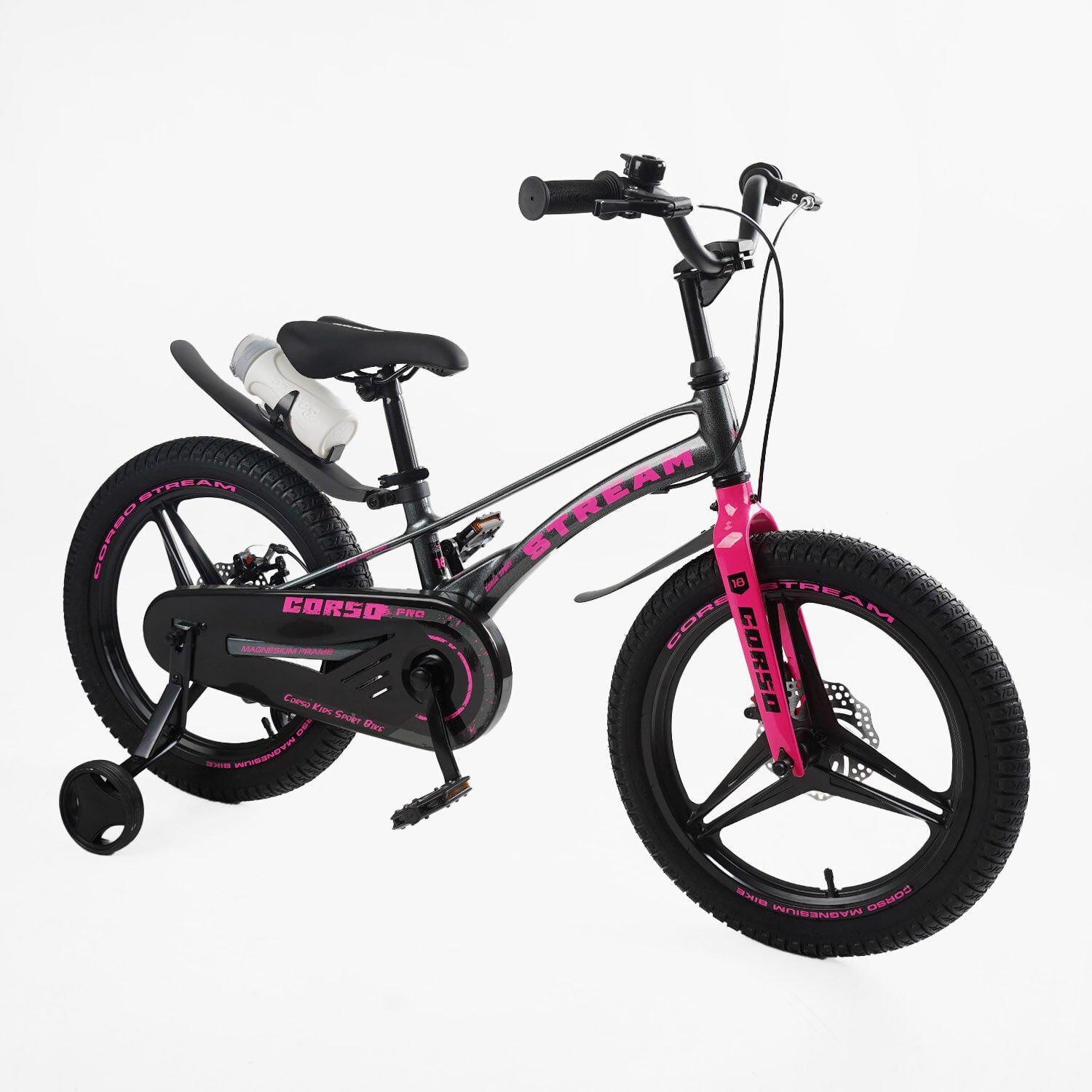 Велосипед 2-х колесный 18" Corso Stream SM-40680 (25685831)