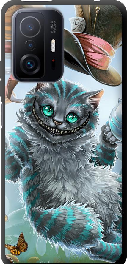 Чехол на Xiaomi 11T Pro Чеширский кот 2 (3993b-2552-42517)