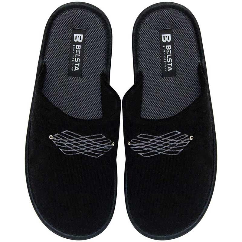 Тапочки мужские Белста вельветовые р. 45 Черный (4100623_45)