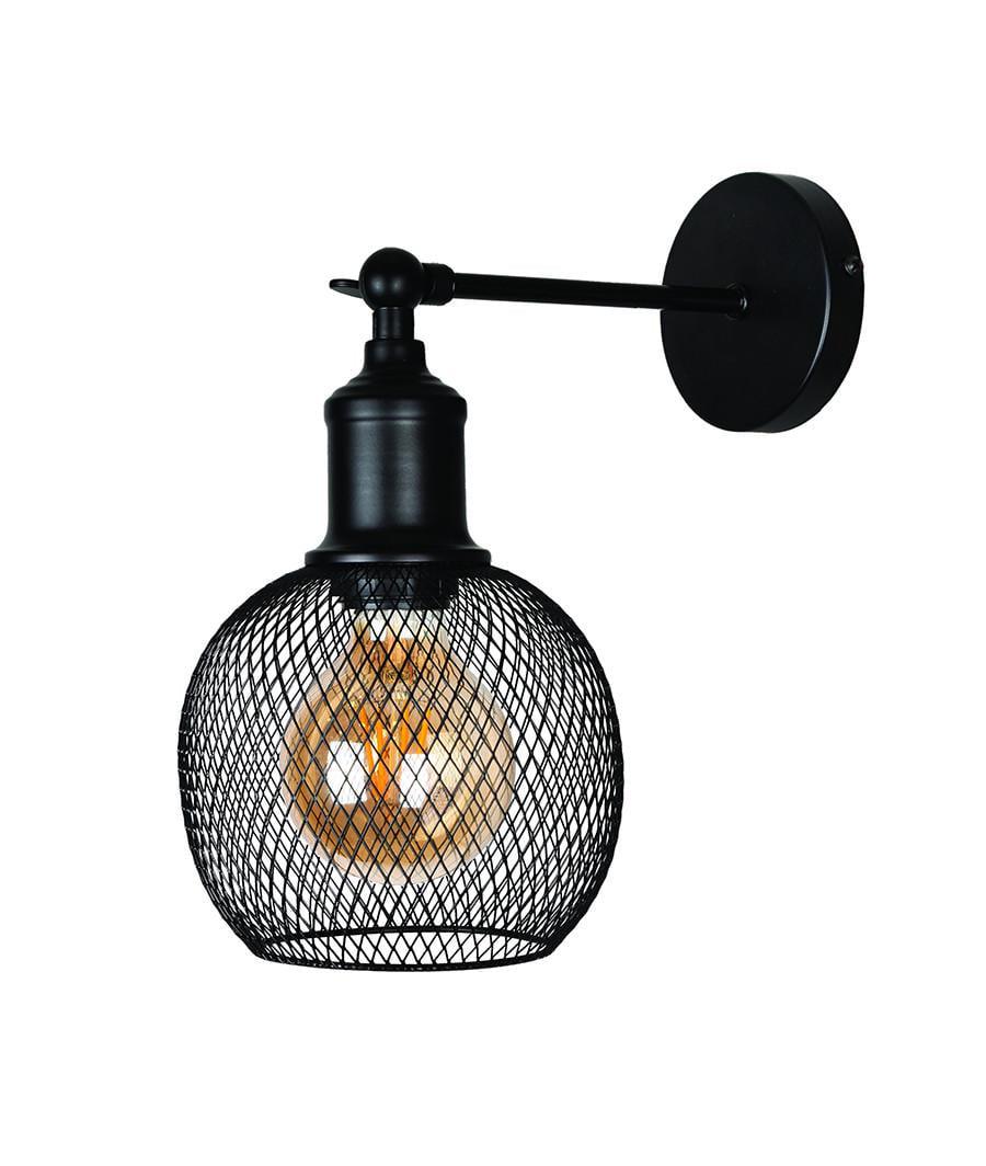 Бра 907W011F-1 BK Черный (LVS2170)