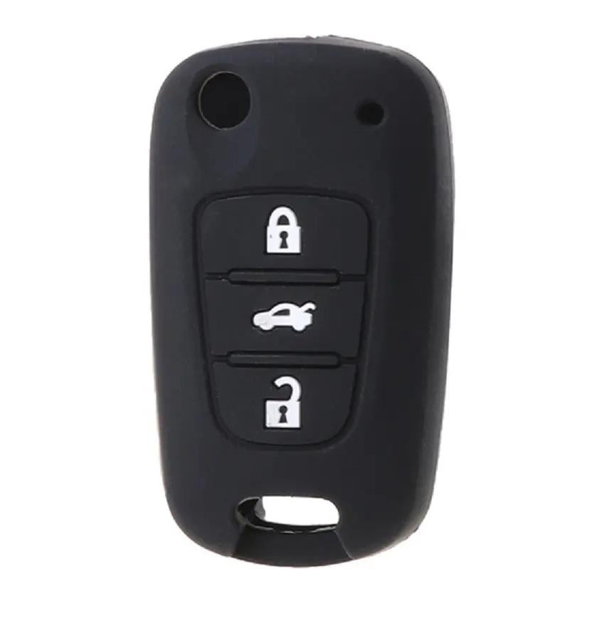 Чехол для автоключа силиконовый Hyundai KC01