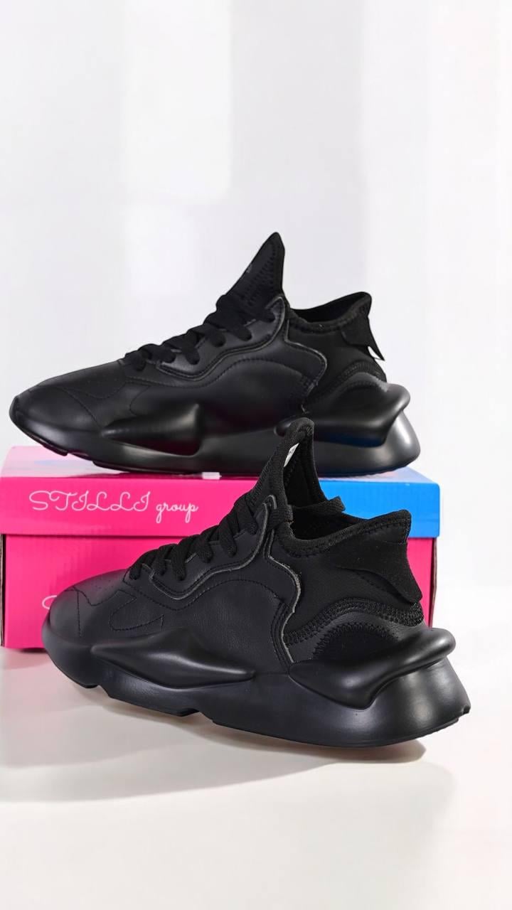 Кроссовки из комбинированной кожи и текстиля унисекс р. 36 Черный (100377701-36) - фото 7 Кроссовки из комбинированной кожи и текстиля унисекс р. 36 Черный (100377701-36) - фото 7