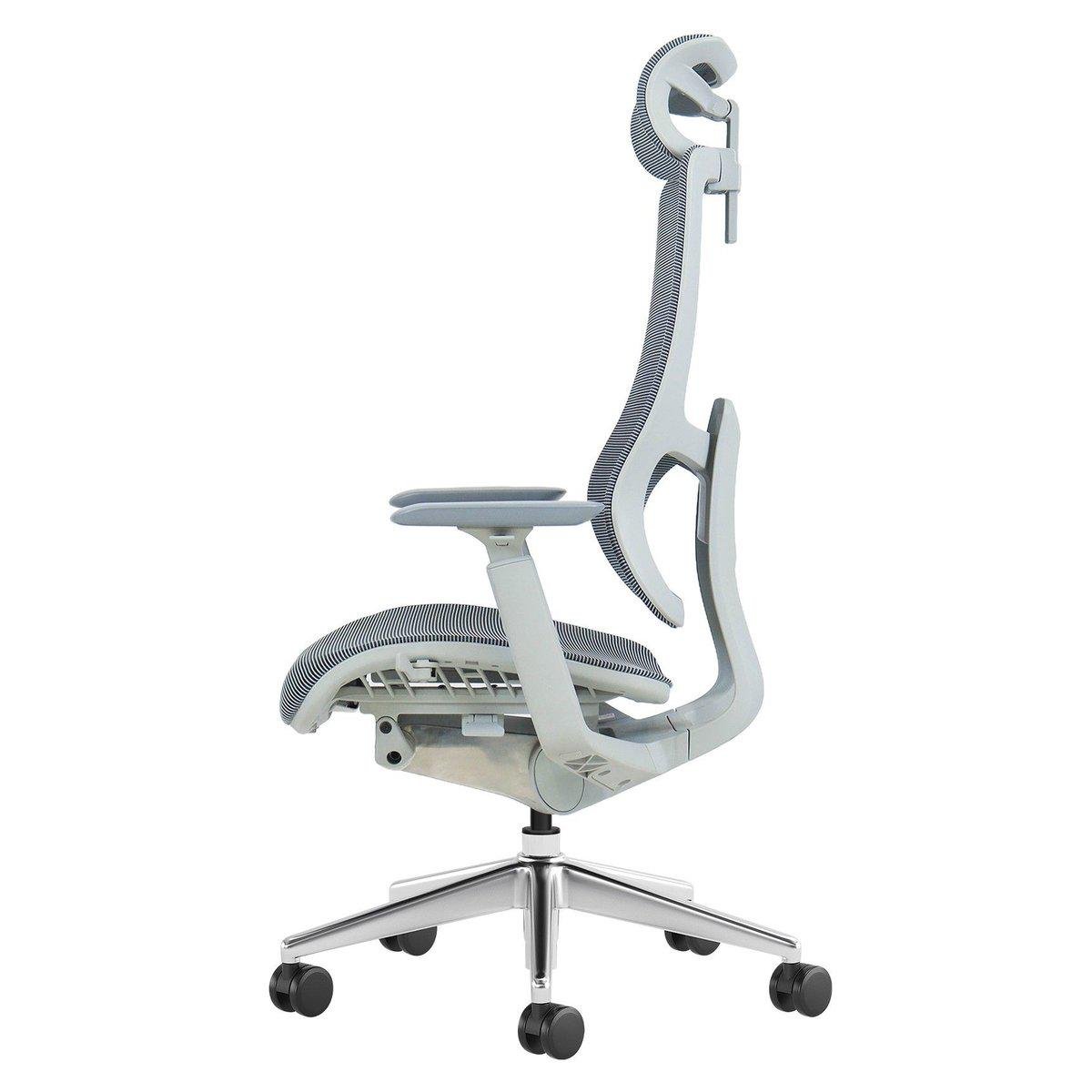 Крісло офісне Intarsio MERYL Сірий (29850372) - фото 2 Крісло офісне Intarsio MERYL Сірий (29850372) - фото 2