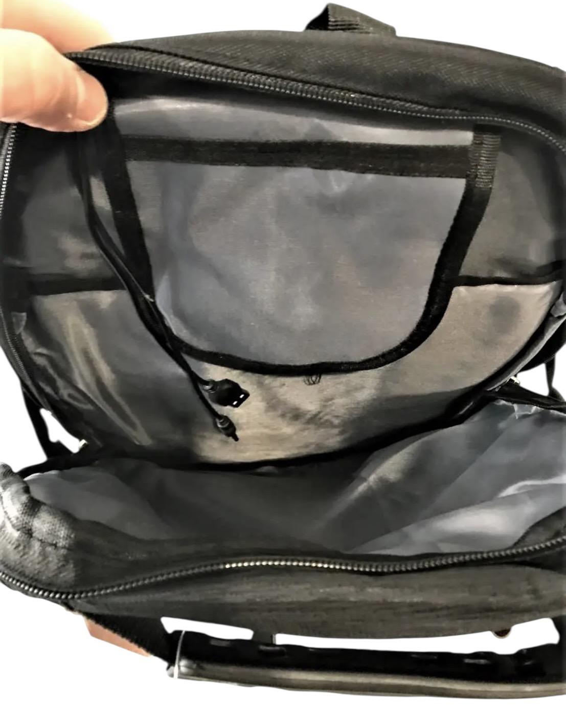 Рюкзак тканинний Victory ортопедичний з металевою ручкою/дощовик/usb шнур Чорний (2002M) - фото 6 Рюкзак тканинний Victory ортопедичний з металевою ручкою/дощовик/usb шнур Чорний (2002M) - фото 6