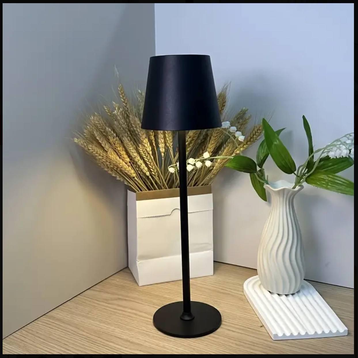 Настольная лампа аккумуляторная Zilini 04 Черный (23885105) - фото 3 Настольная лампа аккумуляторная Zilini 04 Черный (23885105) - фото 3