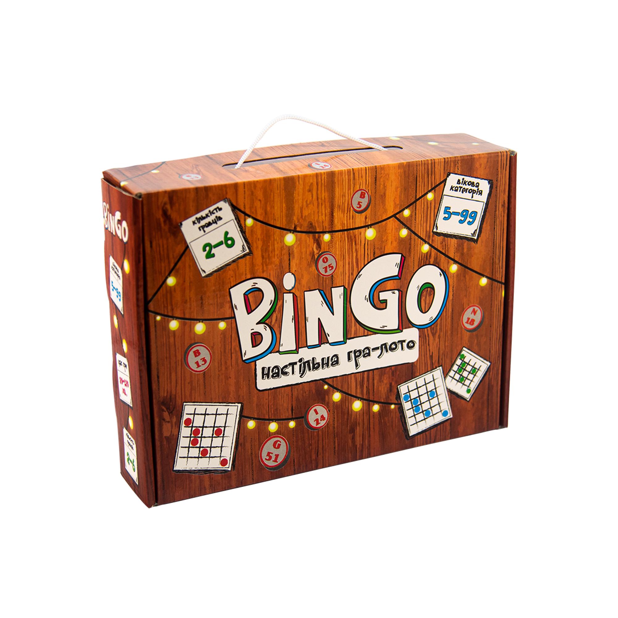 Настольная игра Strateg Лото BinGo (30757)