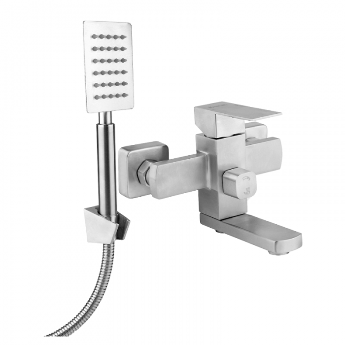 Смеситель для ванны Wezer PRO3-02 1034670 однорычажный Сатин (102156)