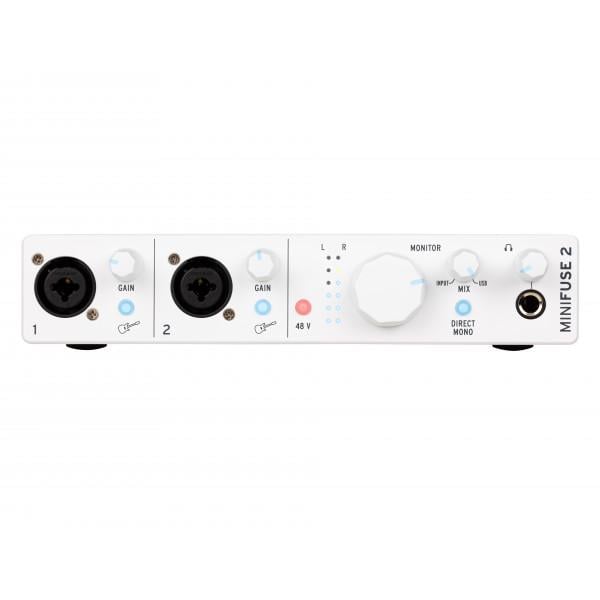 Аудиоинтерфейс Arturia MiniFuse 2 White - фото 2