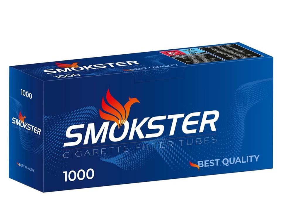Гильзы для самокруток Smokster 1000 шт. (9227823)
