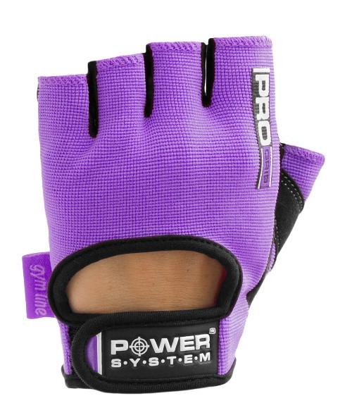 Перчатки для фитнеса и тяжелой атлетики Power System Pro Grip PS-2250 XS Purple