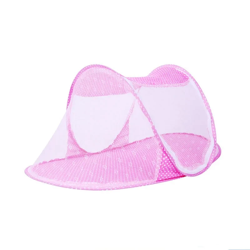 Москітна сітка від комарів для дітей 110х60х38 см Рожевий