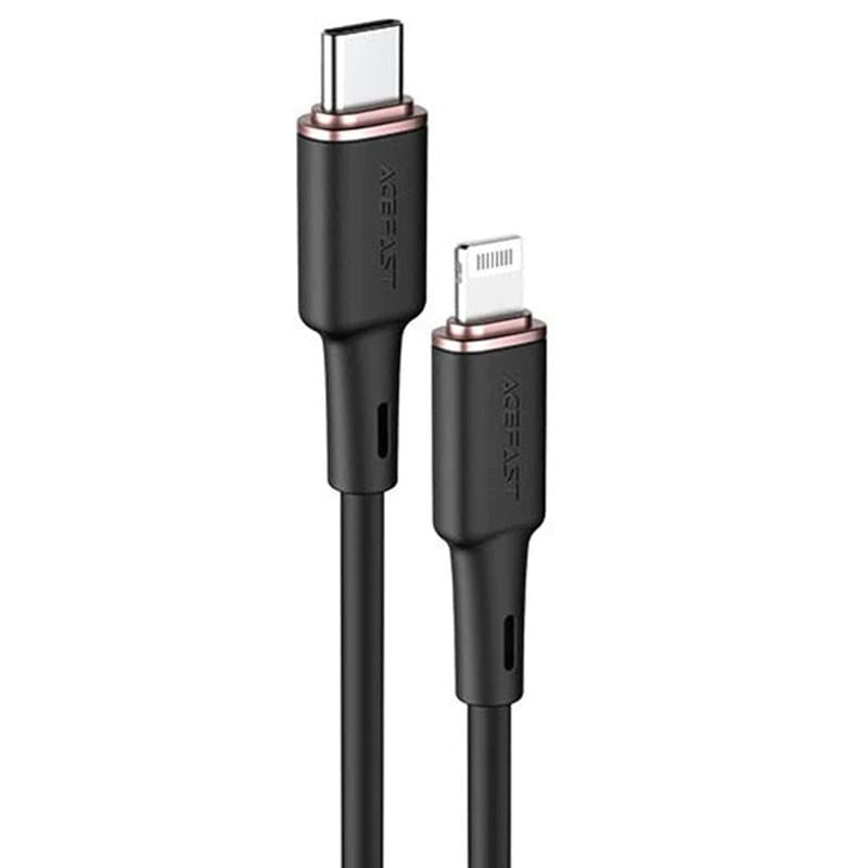 Кабель дата Acefast MFI C2-01 USB-C to Lightning 1,2 м Black (00000065915_1)