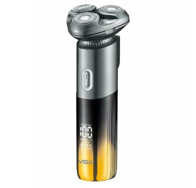 Електробритва VGR V-392 1200mAh/LED display/IPX7 Gold