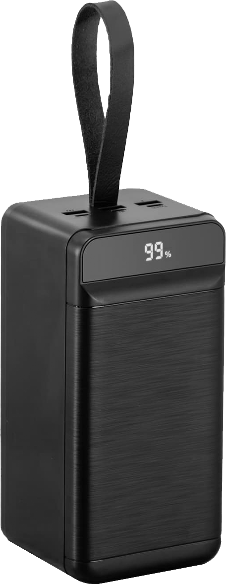 Повербанк с быстрой зарядкой XO PR159 60000 mAh Черный (74)