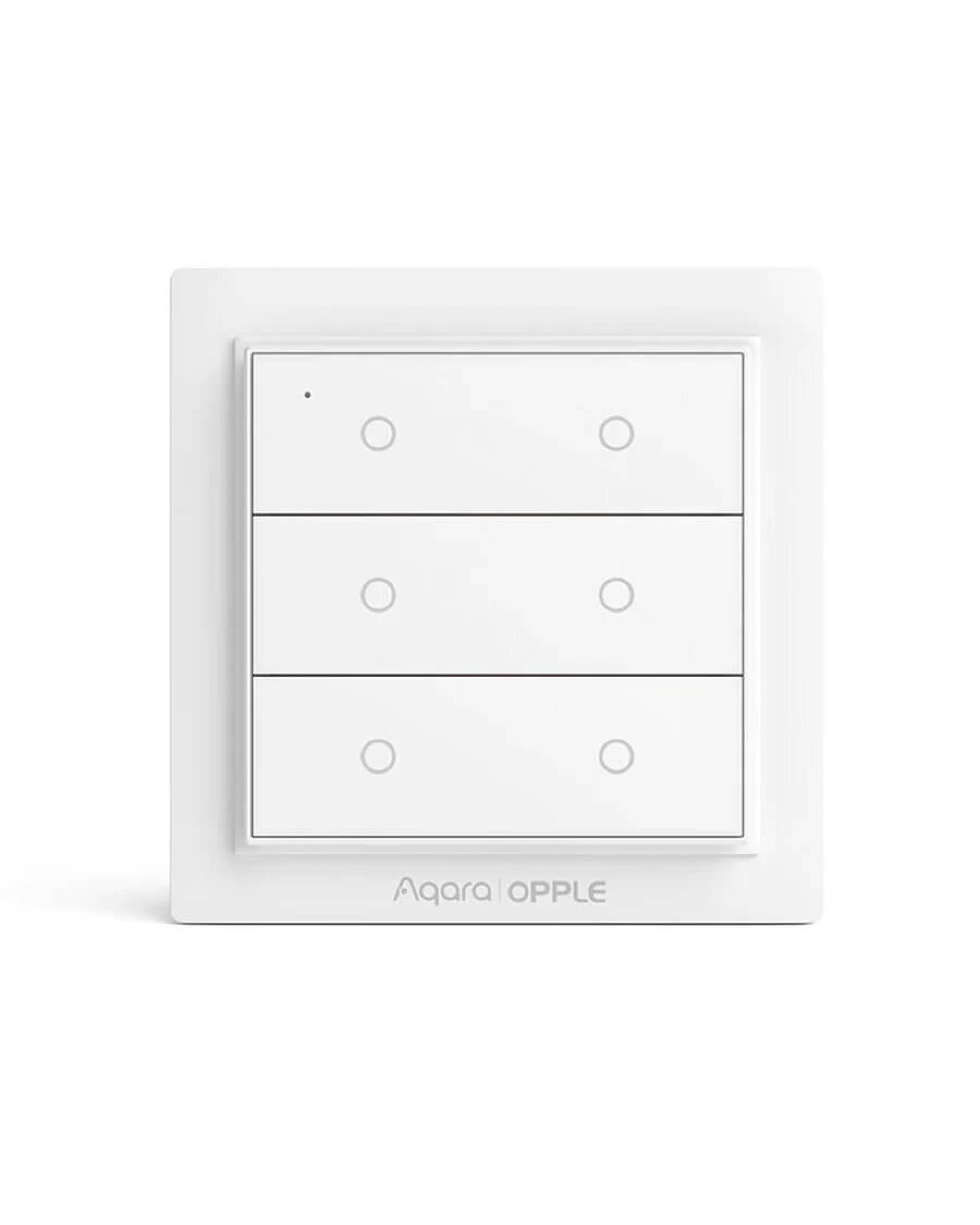 Выключатель умный беспроводной Aqara Opple Smart Switch Apple Homekit Wireless Version 6 кнопок (WXCJKG13LM) - фото 2