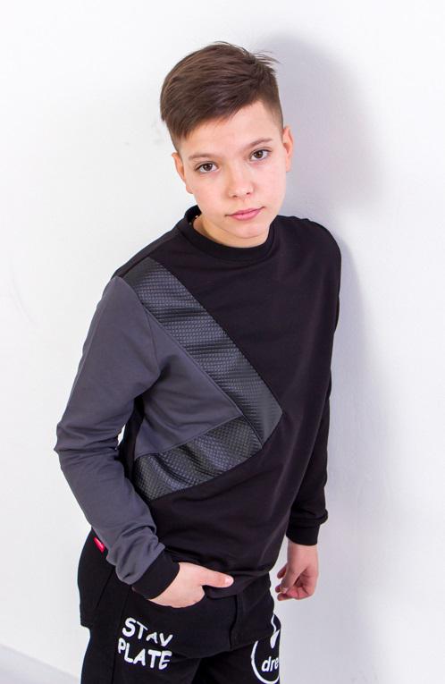 Свитшот для мальчика Носи свое 134 см Черный (6271-057-v2)