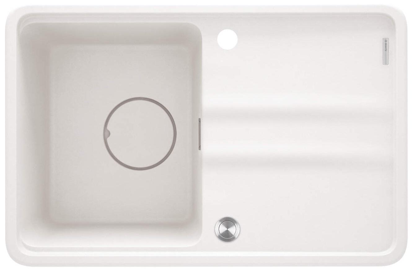 Мойка кухонная Deante гранит ZKM_A11A 670x440 мм прямоугольная Белый (225772)