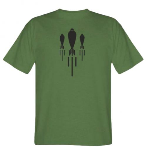 Футболка мужская Минометчики 2XL Оливковый (12789311-29-181876-XXL)