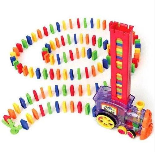 Игрушечная машинка конструктор Domino Happy Truck 60 деталей с подсветкой и звуками (14284662) - фото 2 Игрушечная машинка конструктор Domino Happy Truck 60 деталей с подсветкой и звуками (14284662) - фото 2