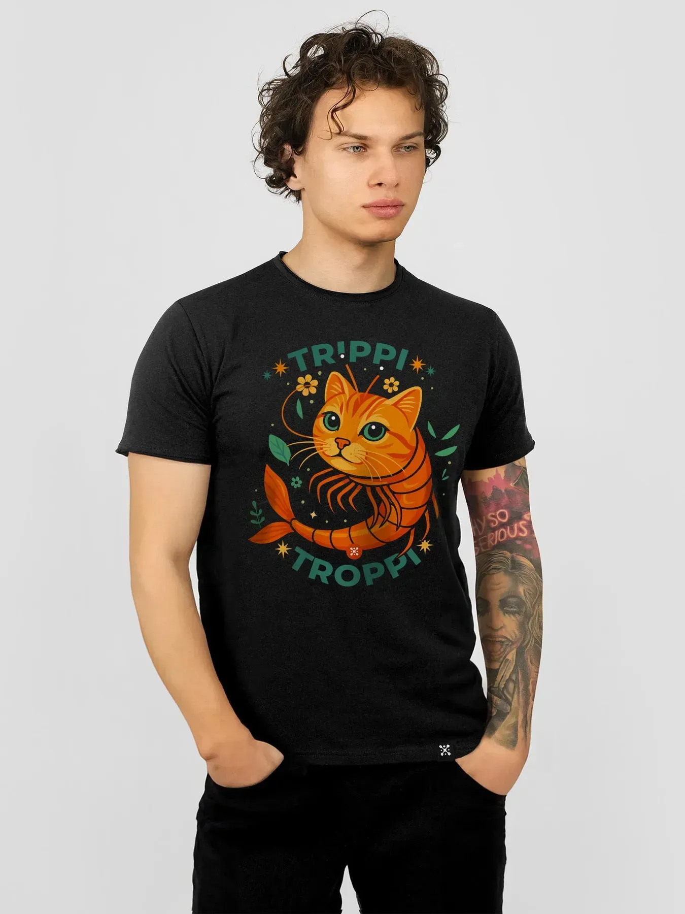 Футболка мужская Trippi Troppi XL Черный (27001363)